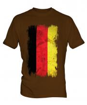 Germany Grunge Flag Mens T-Shirt