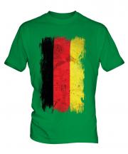 Germany Grunge Flag Mens T-Shirt