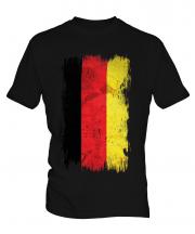 Germany Grunge Flag Mens T-Shirt