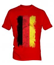 Germany Grunge Flag Mens T-Shirt