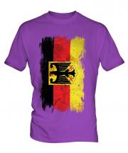 Germany State Grunge Flag Mens T-Shirt