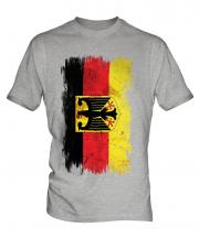 Germany State Grunge Flag Mens T-Shirt