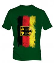 Germany State Grunge Flag Mens T-Shirt