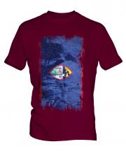 Guam Grunge Flag Mens T-Shirt