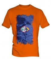 Guam Grunge Flag Mens T-Shirt