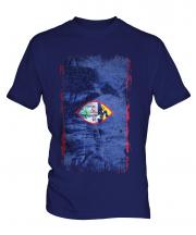 Guam Grunge Flag Mens T-Shirt