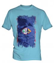 Guam Grunge Flag Mens T-Shirt
