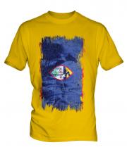 Guam Grunge Flag Mens T-Shirt