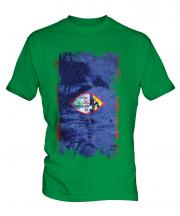 Guam Grunge Flag Mens T-Shirt