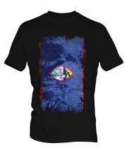 Guam Grunge Flag Mens T-Shirt