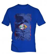 Guam Grunge Flag Mens T-Shirt