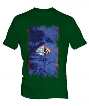 Guam Grunge Flag Mens T-Shirt