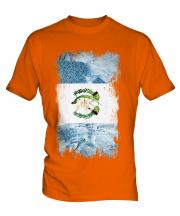 Guatemala Grunge Flag Mens T-Shirt