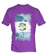 Guatemala Grunge Flag Mens T-Shirt