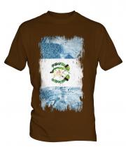 Guatemala Grunge Flag Mens T-Shirt