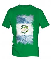 Guatemala Grunge Flag Mens T-Shirt