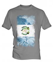 Guatemala Grunge Flag Mens T-Shirt