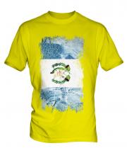 Guatemala Grunge Flag Mens T-Shirt