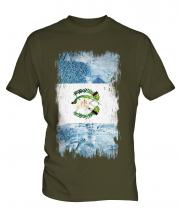 Guatemala Grunge Flag Mens T-Shirt