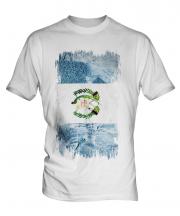 Guatemala Grunge Flag Mens T-Shirt