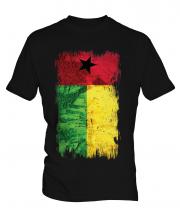 Guinea Bissau Grunge Flag Mens T-Shirt