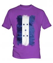 Honduras Grunge Flag Mens T-Shirt