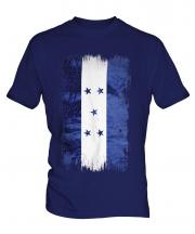 Honduras Grunge Flag Mens T-Shirt