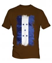 Honduras Grunge Flag Mens T-Shirt