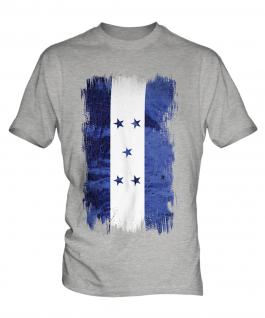 Honduras Grunge Flag Mens T-Shirt