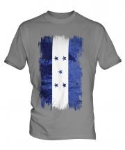 Honduras Grunge Flag Mens T-Shirt