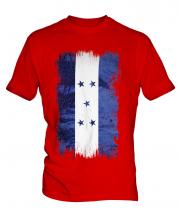 Honduras Grunge Flag Mens T-Shirt