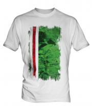 Ichkeria Grunge Flag Mens T-Shirt