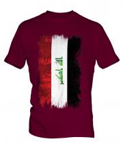 Iraq Grunge Flag Mens T-Shirt