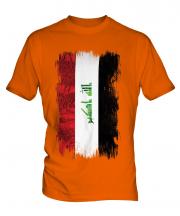 Iraq Grunge Flag Mens T-Shirt