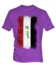 Iraq Grunge Flag Mens T-Shirt