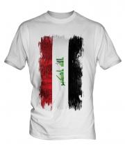 Iraq Grunge Flag Mens T-Shirt