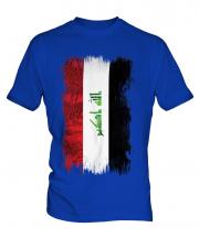 Iraq Grunge Flag Mens T-Shirt