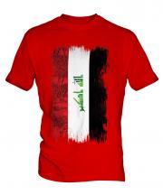 Iraq Grunge Flag Mens T-Shirt