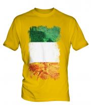Ireland Grunge Flag Mens T-Shirt