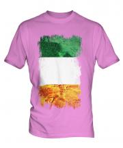 Ireland Grunge Flag Mens T-Shirt