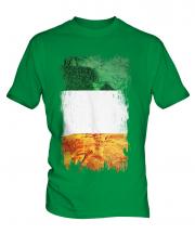 Ireland Grunge Flag Mens T-Shirt