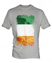 Ireland Grunge Flag Mens T-Shirt