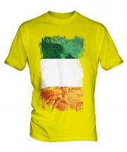 Ireland Grunge Flag Mens T-Shirt