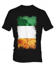 Ireland Grunge Flag Mens T-Shirt