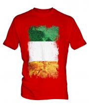 Ireland Grunge Flag Mens T-Shirt