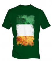 Ireland Grunge Flag Mens T-Shirt