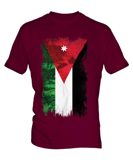 Jordan Grunge Flag Mens T-Shirt