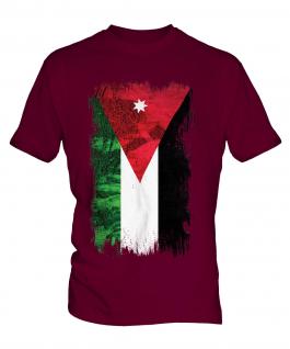Jordan Grunge Flag Mens T-Shirt