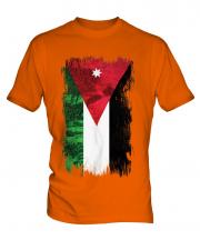Jordan Grunge Flag Mens T-Shirt