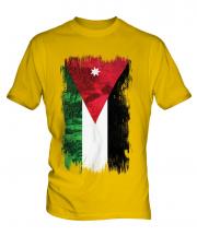 Jordan Grunge Flag Mens T-Shirt